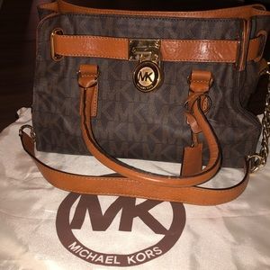 Michael Kors Hamilton Signature Satchel